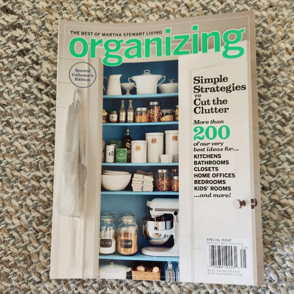 The Best of Martha Stewart Living - Organizing